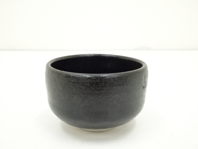 JAPANESE TEA CEREMONY / BLACK RAKU TEA CHAWAN